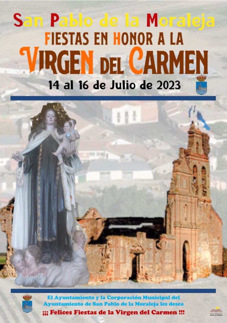 Fiestas patronales en honor a Nuestra Señora del Carmen 2023 San Pablo de la Moraleja